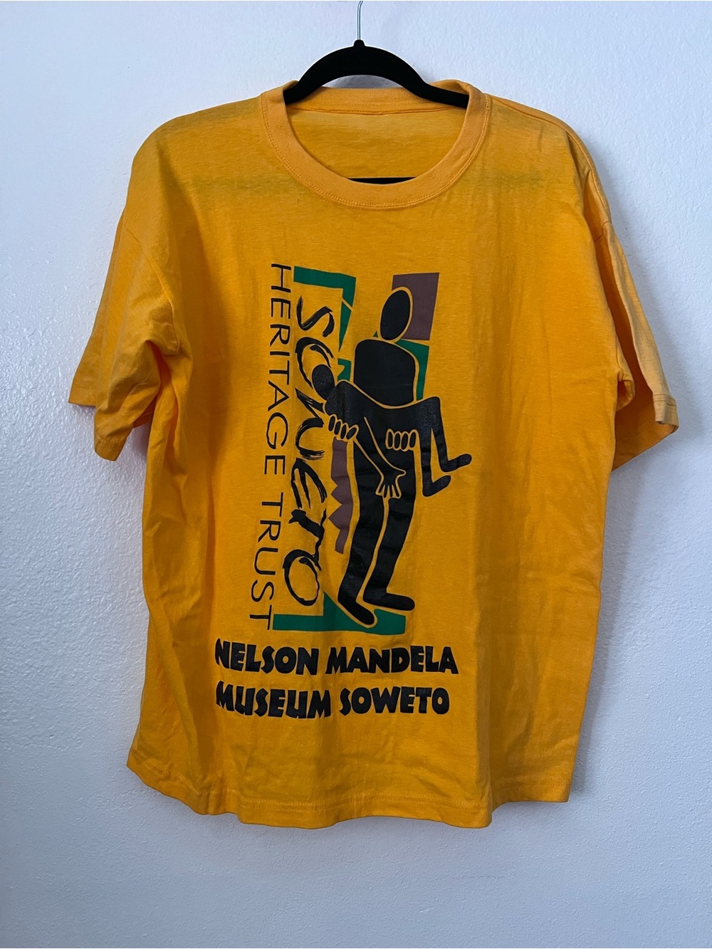 Vintage Nelson Mandela Museum Soweto Heritage Trust Graphic Short SleeveT-Shirt